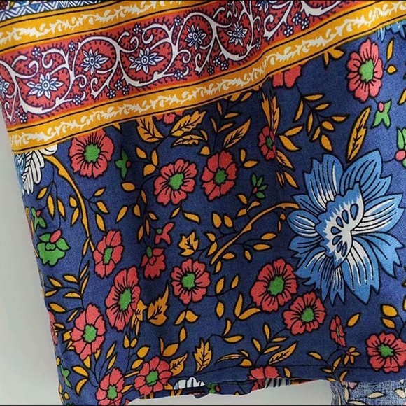 ❌SOLD❌BOHO WRAP DRESS - Picture 6 of 8